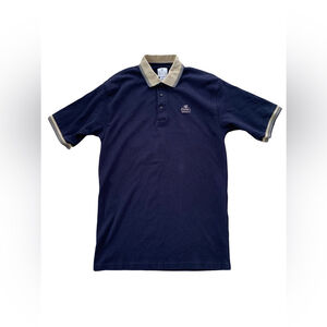 Pebble Beach Men’s Size Medium Navy Golf Cotton Polo